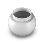 POTE ESFERICO 1500ML CRISTAL - FK237